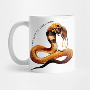 Watch out! Danger is out there! Rat or Serpent? Mug